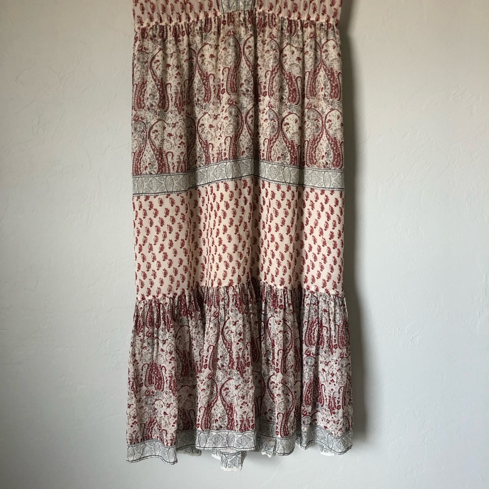 Ulla Johnson Georgette Tropez Midi Paisley Dress - Picture 9 of 16